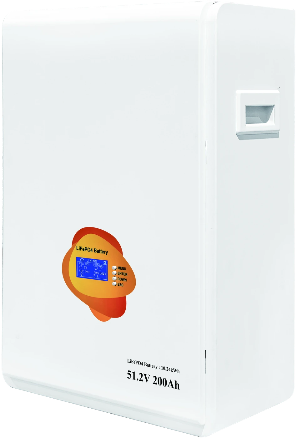 51.2 V wall-mounted batteries